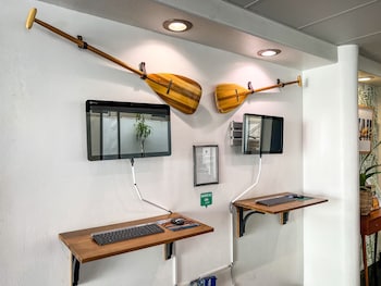 Business center at Stay Hotel Waikiki