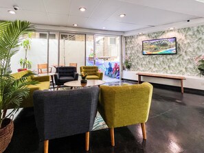 Lobby sitting area