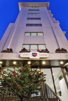 Hotel entrance at Stay Hotel Waikiki