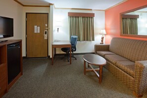In-room safe, desk, iron/ironing board, free cribs/infant beds