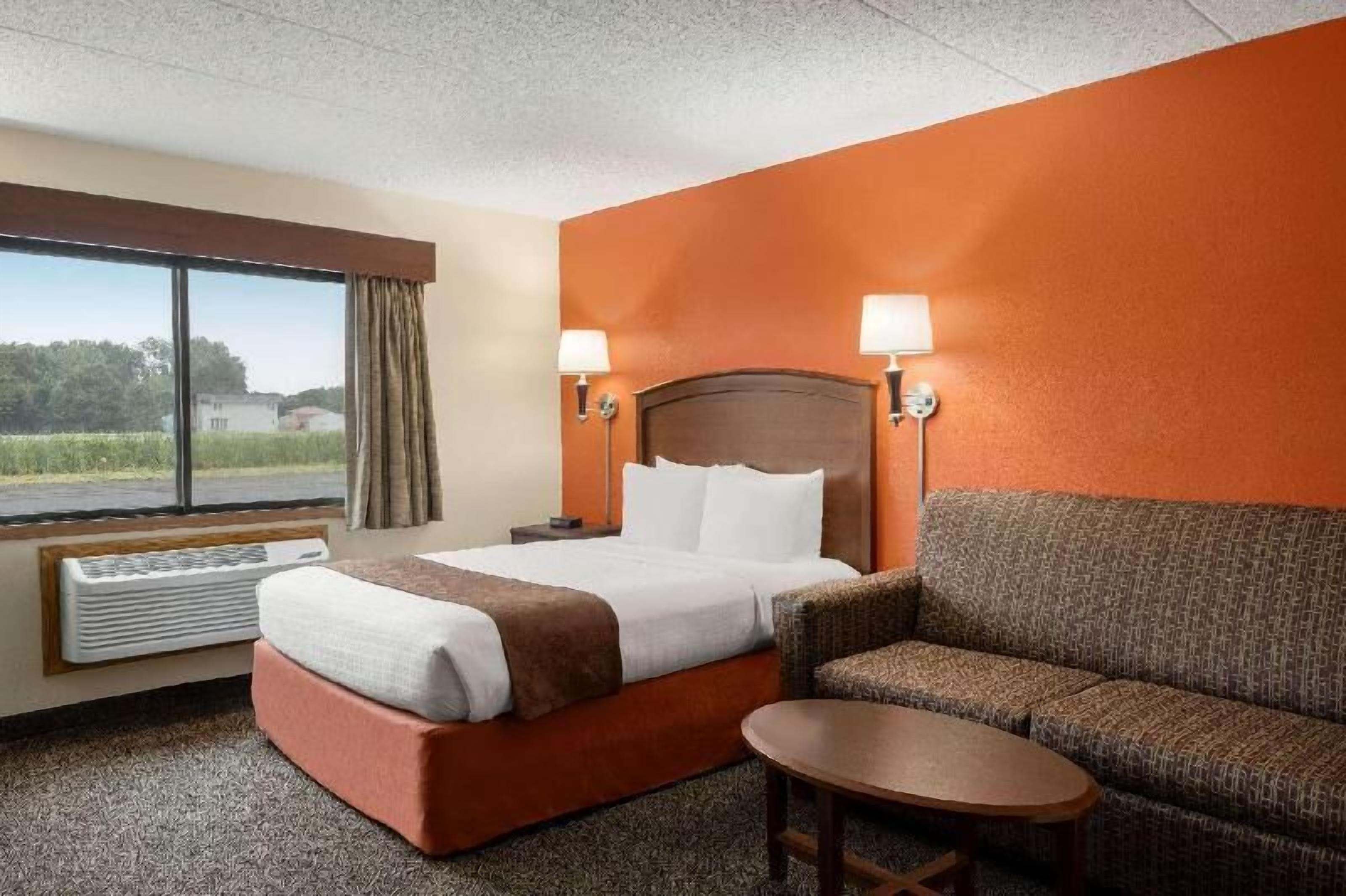 In-room safe, desk, iron/ironing board, free cribs/infant beds