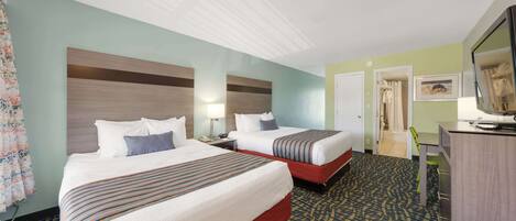 In-room safe, desk, laptop workspace, iron/ironing board