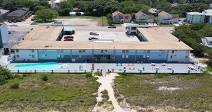 Seasonal outdoor pool