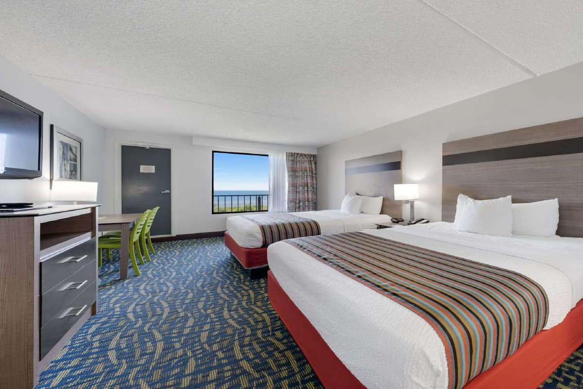 In-room safe, desk, laptop workspace, iron/ironing board