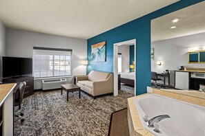 Suite, 1 King Bed, Non Smoking, Jetted Tub (Living Room;with Sofabed) | Pillow-top beds, in-room safe, desk, laptop workspace - Best Western Fort Wayne Inn & Suites North (Fort Wayne)