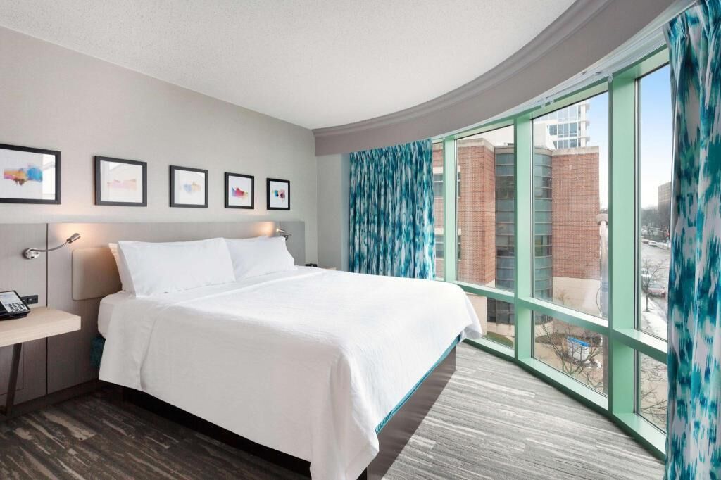 Premium bedding, pillow-top beds, in-room safe, desk