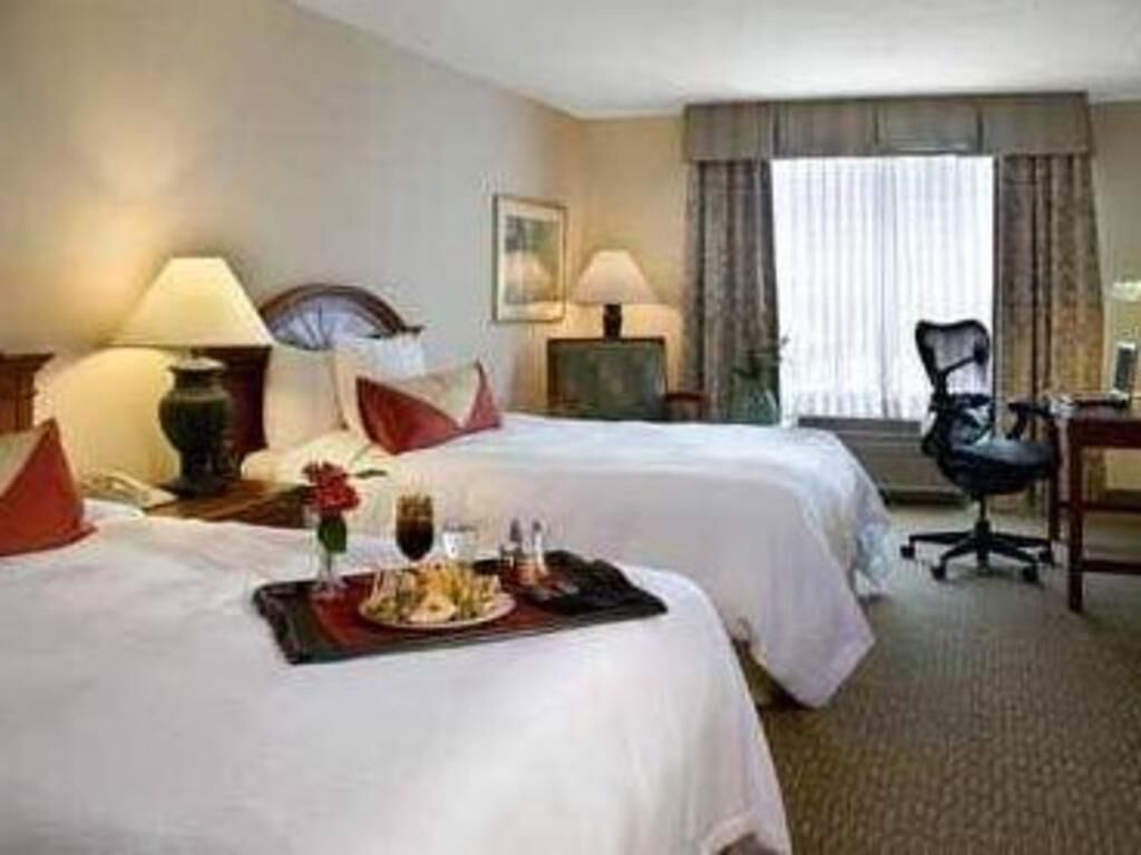 Premium bedding, pillow-top beds, in-room safe, desk