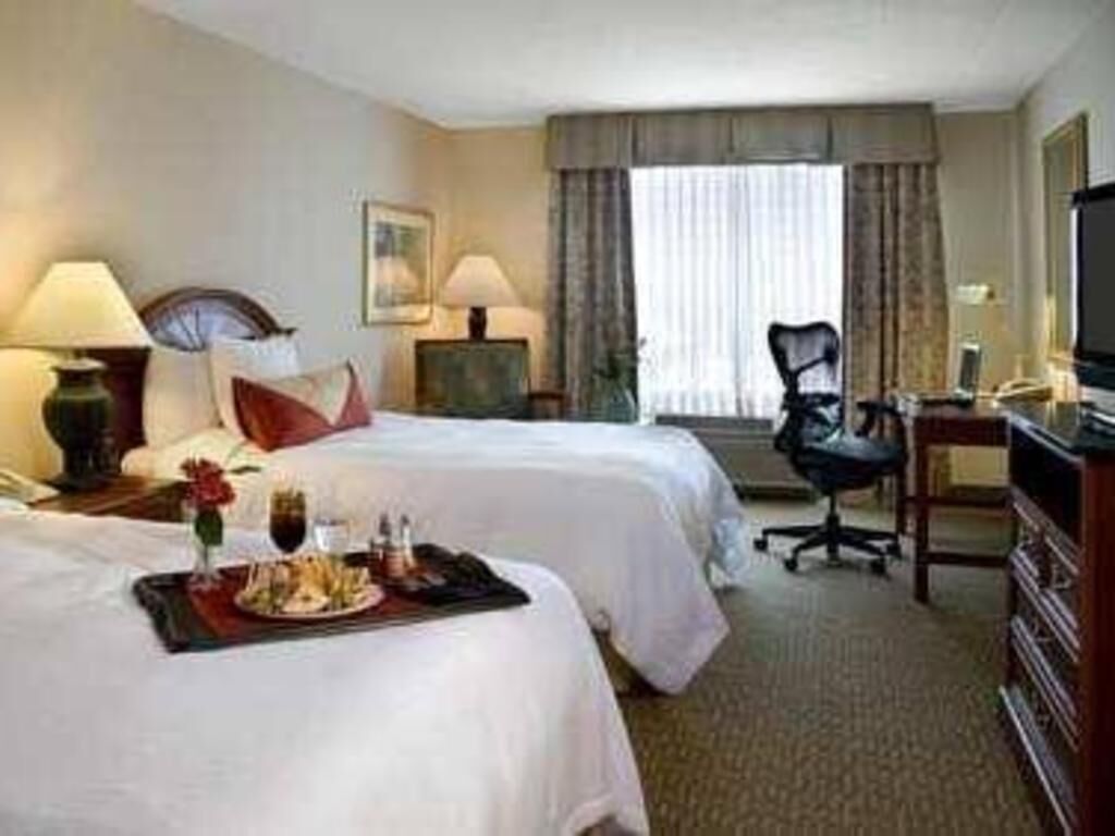 Premium bedding, pillow-top beds, in-room safe, desk