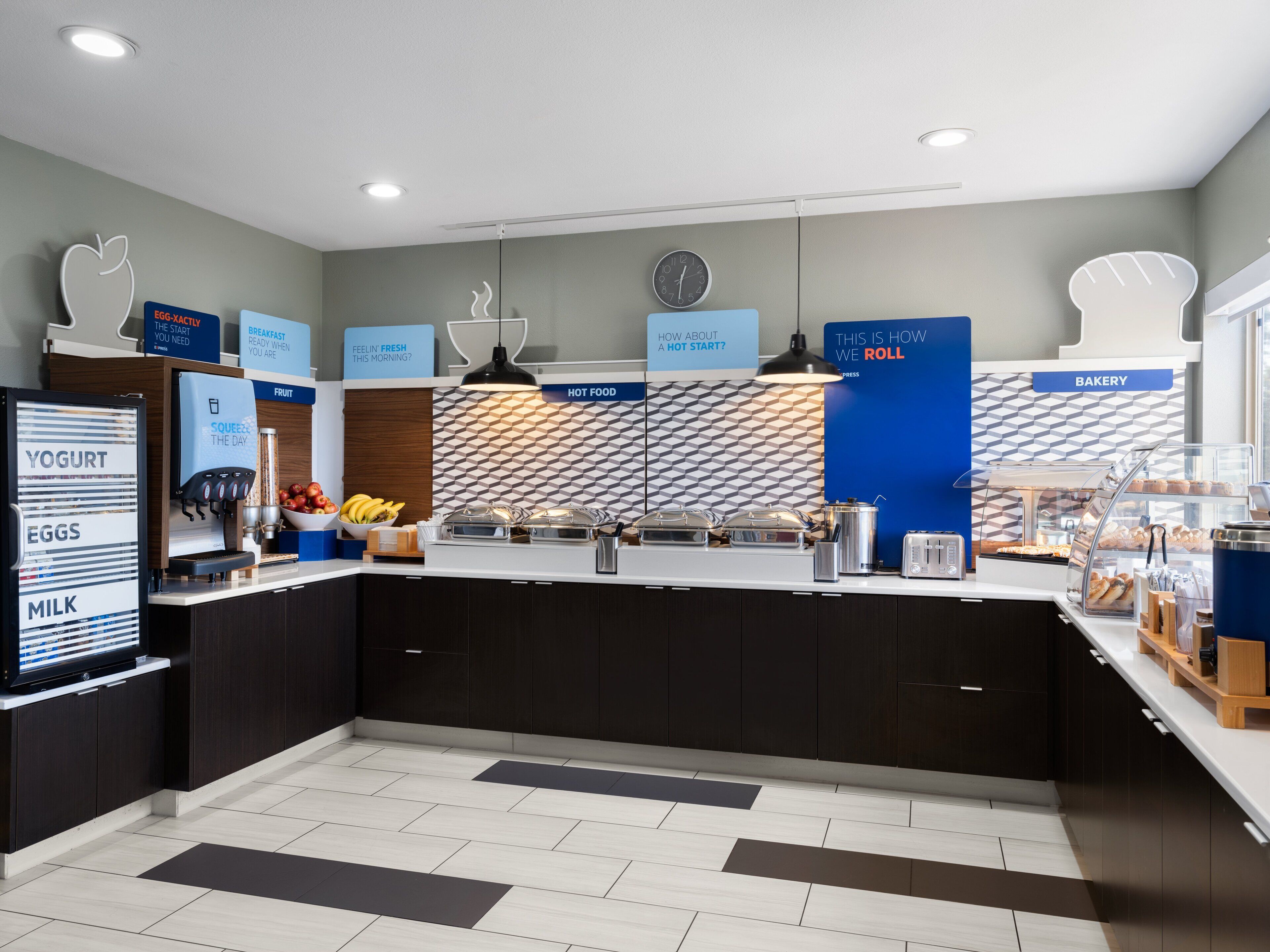 free daily on-the-go breakfast