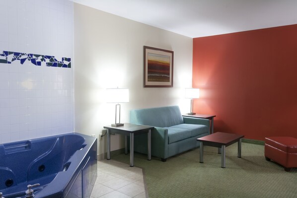 Suite, 1 Bedroom (1 King) | In-room safe, desk, blackout curtains, iron/ironing board