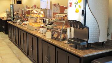 Free buffet breakfast