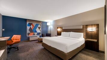 Premium bedding, pillowtop beds, in-room safe, desk