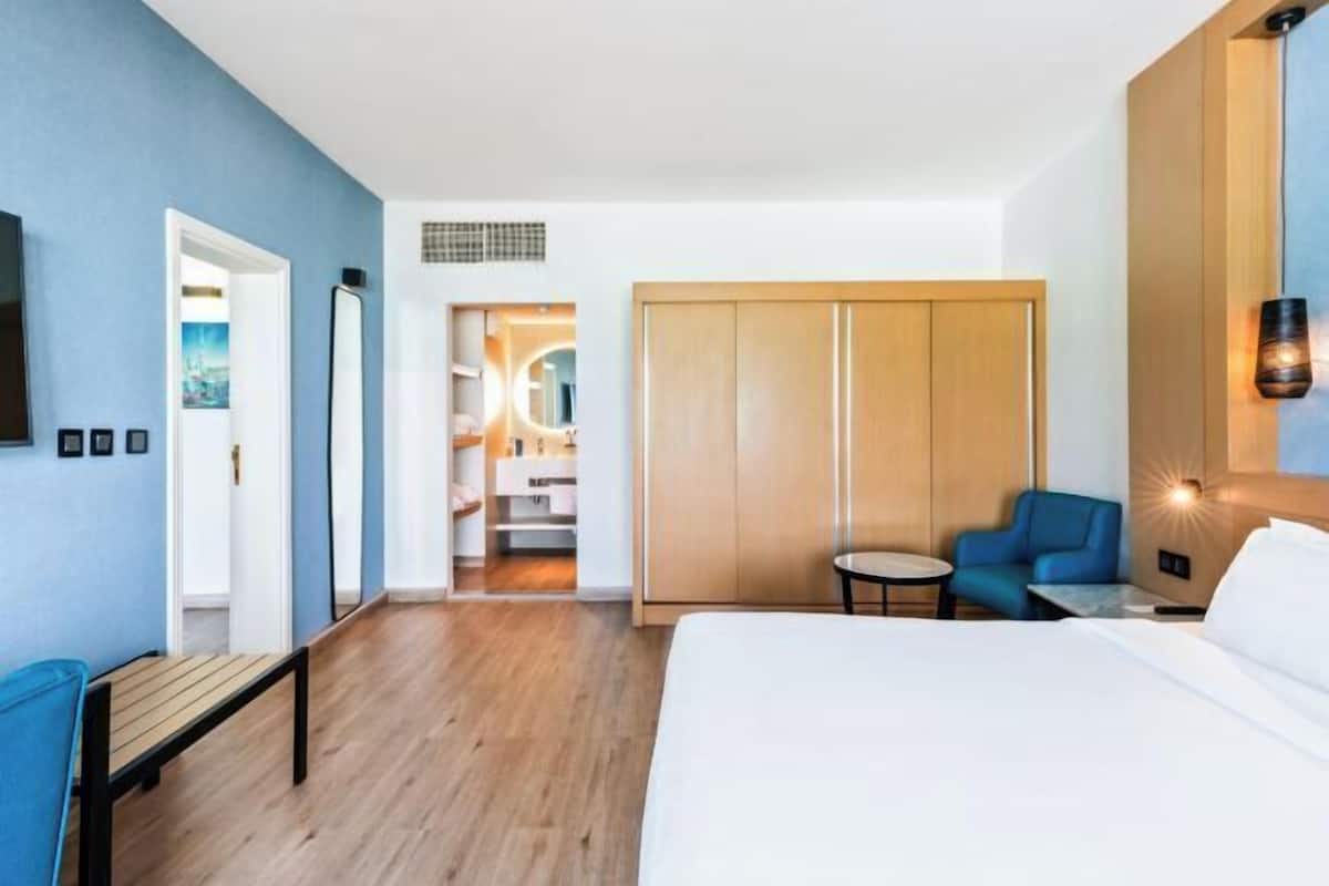 1 chambre, literie de qualité supérieure, couette en duvet d'oie