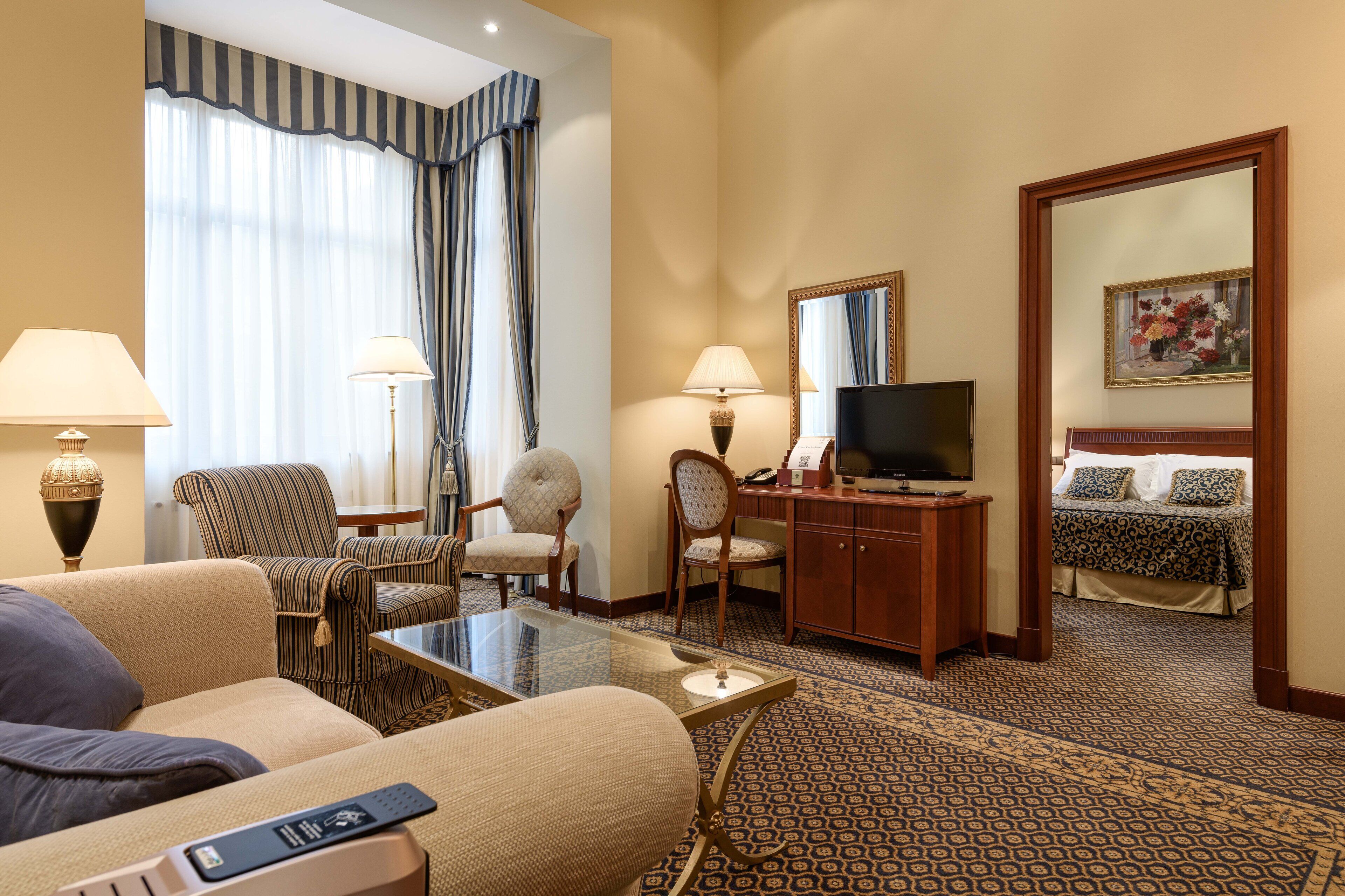 Frette Italian sheets, premium bedding, down duvets, pillow-top beds