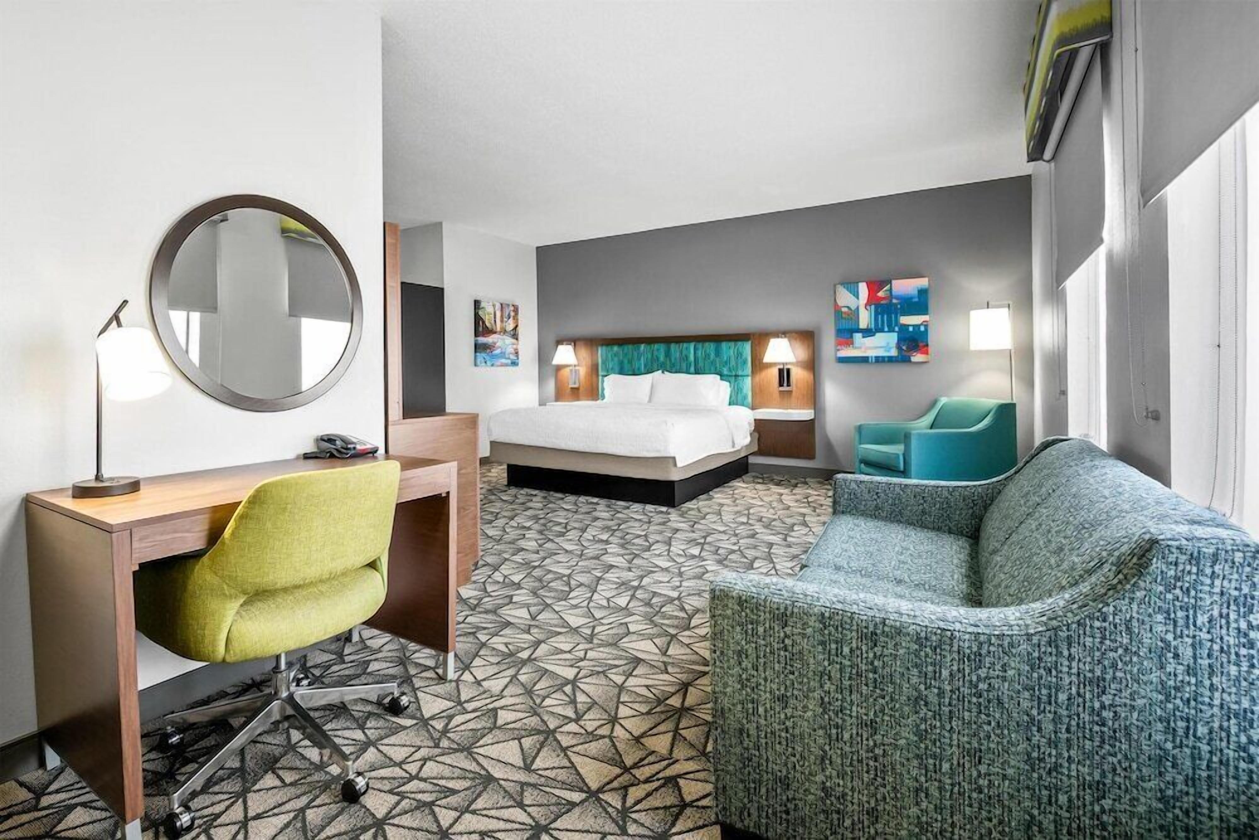 In-room safe, blackout drapes, iron/ironing board, cribs/infant beds