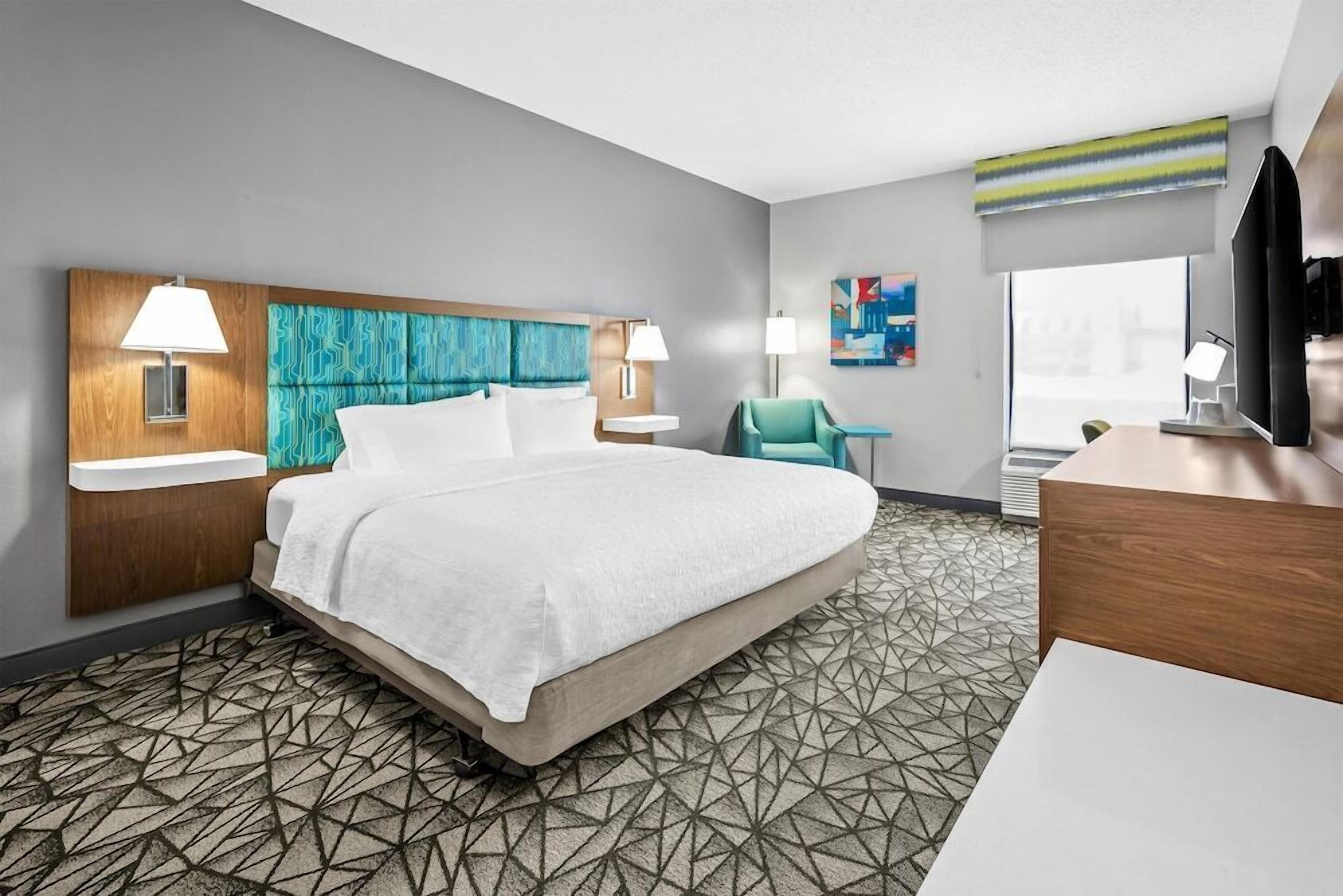 In-room safe, blackout drapes, iron/ironing board, cribs/infant beds
