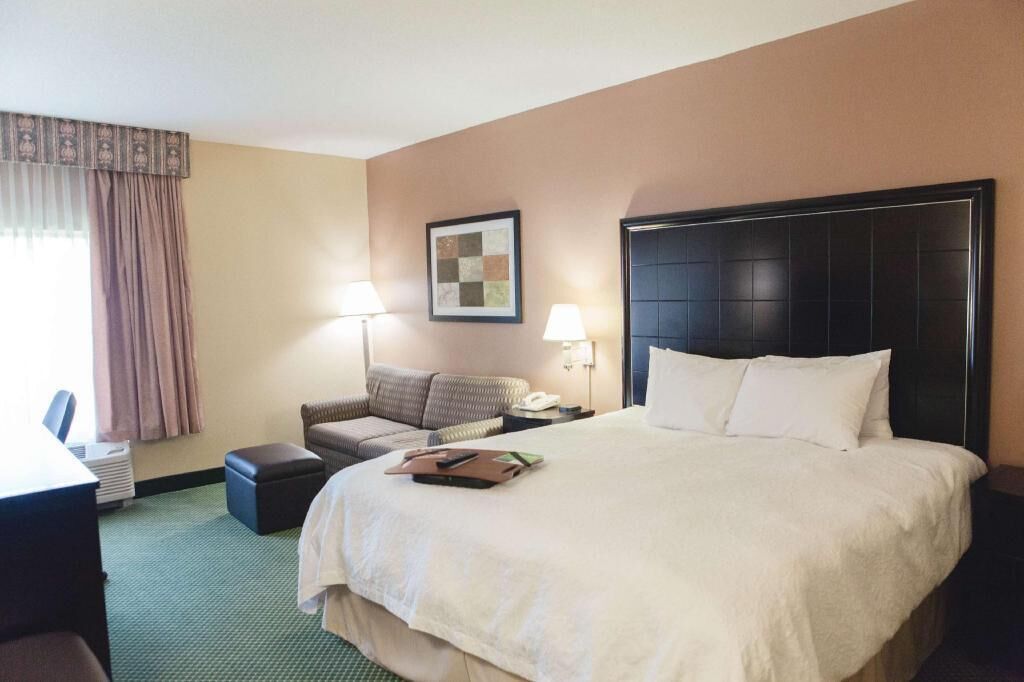 In-room safe, blackout drapes, iron/ironing board, cribs/infant beds