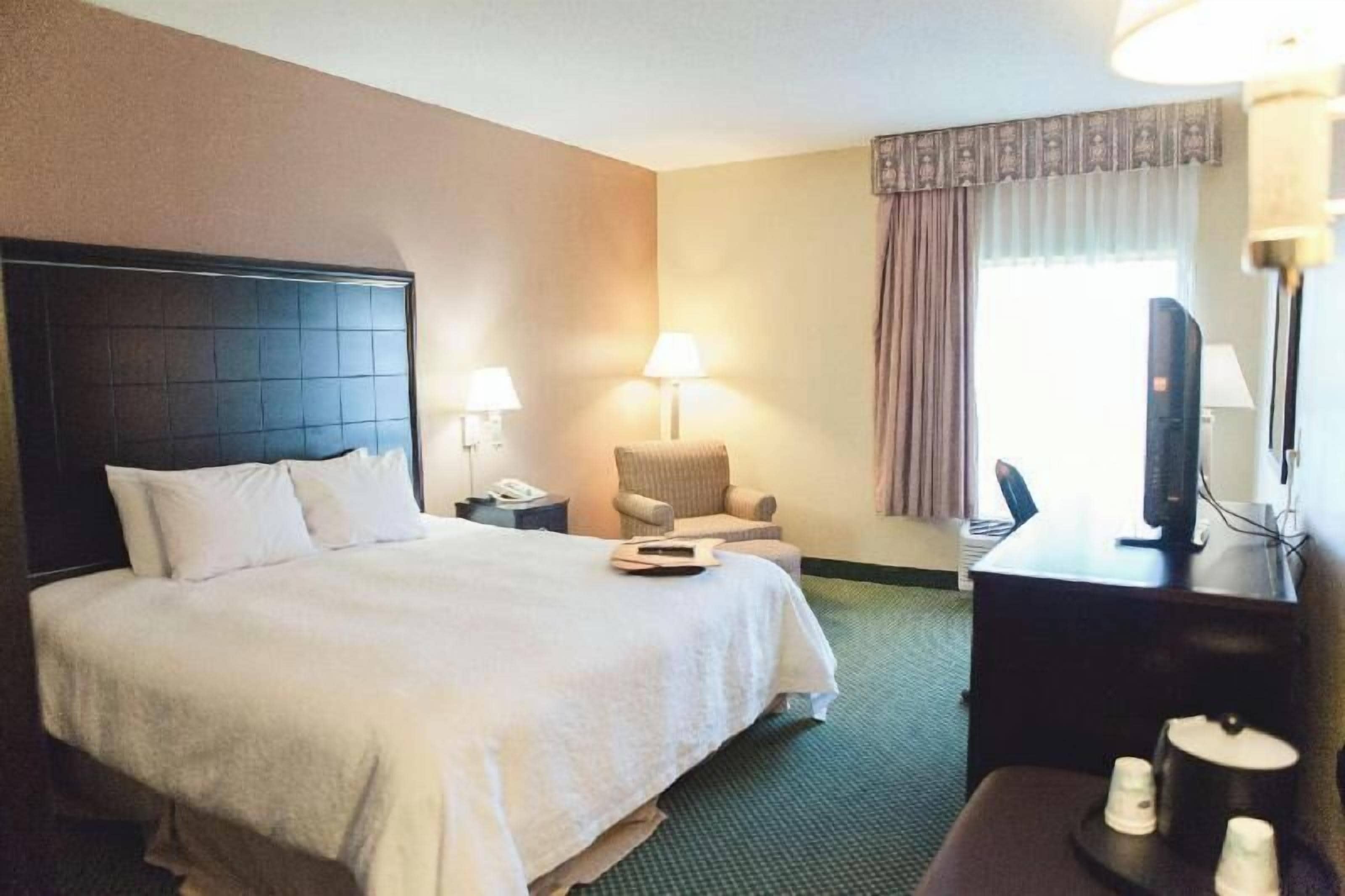 In-room safe, blackout drapes, iron/ironing board, cribs/infant beds