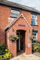 Majoituspaikan sisäänkäynti