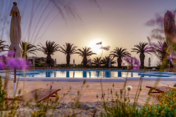 Indoor pool, 2 outdoor pools, pool umbrellas, pool loungers