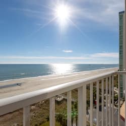 One bedroom One bathroom Non-Smoking condo | Vue depuis le balcon