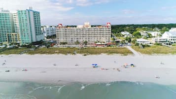 Enjoy stunning ocean views from the comfort of your balcony.