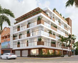 Front of property - Suites Bahia (Cozumel)