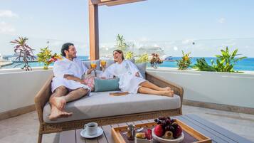 Suíte grand, vista para o mar | Fachada