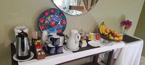 Desayuno para llevar incluido todos los días 