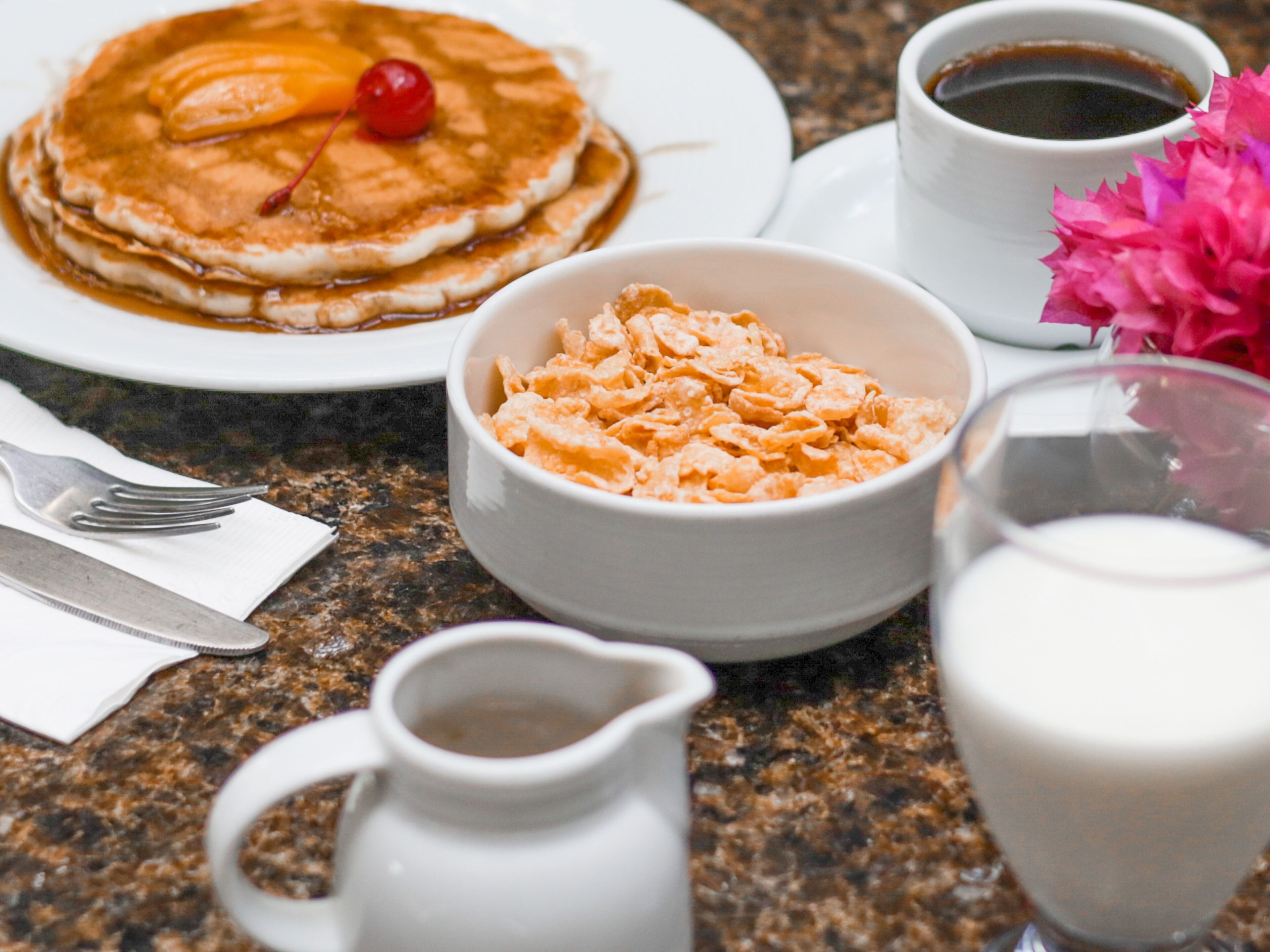 free daily continental breakfast