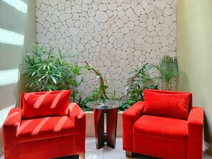 Sitzecke in der Lobby