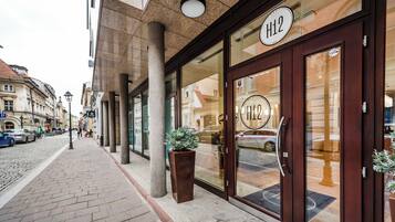 Udsigt fra overnatningsstedet