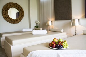 Body treatments, hot stone massages, facials, Ayurvedic treatments