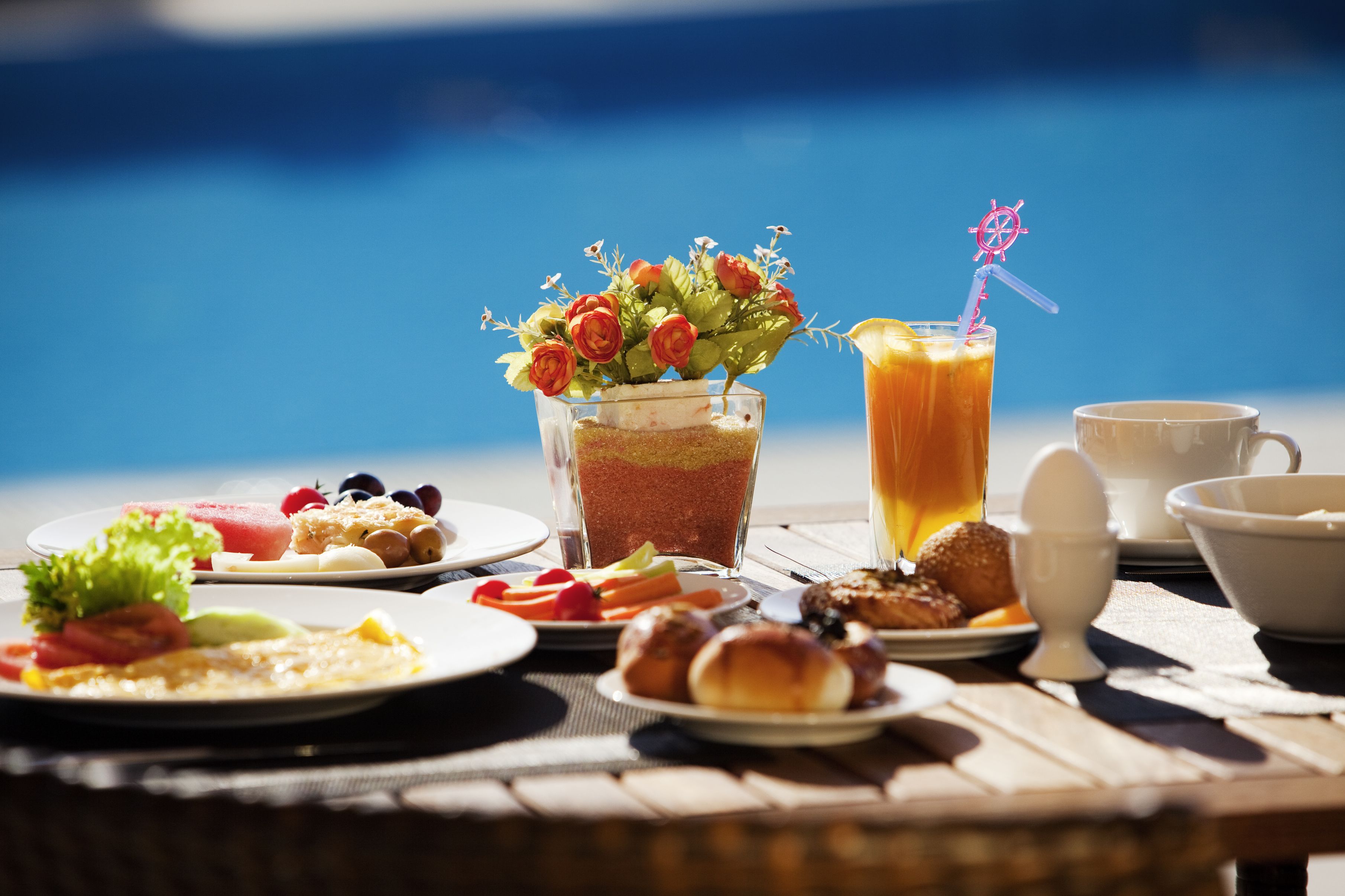 Opções para refeição ao ar livre