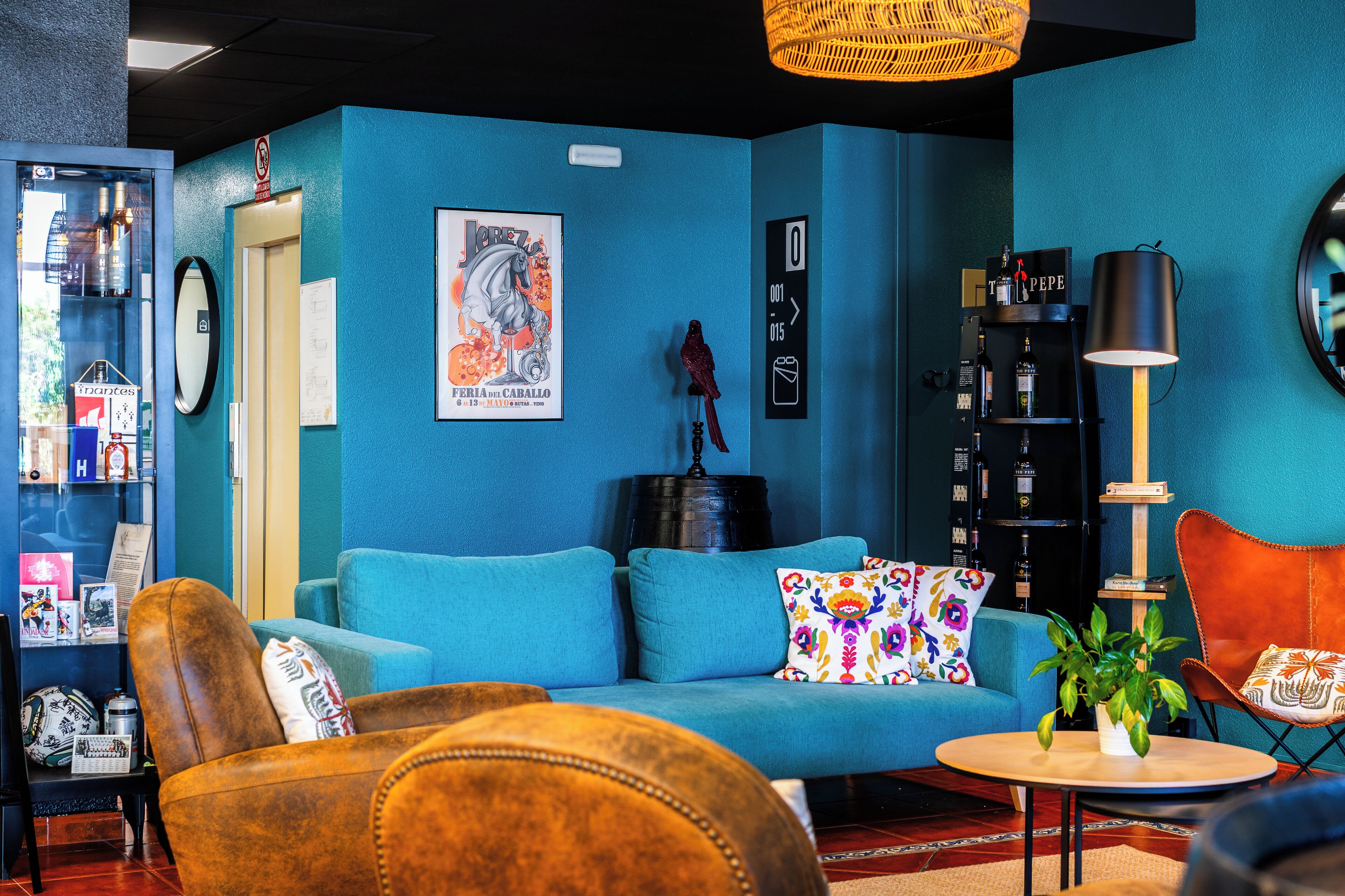 Zona de estar del vestíbulo