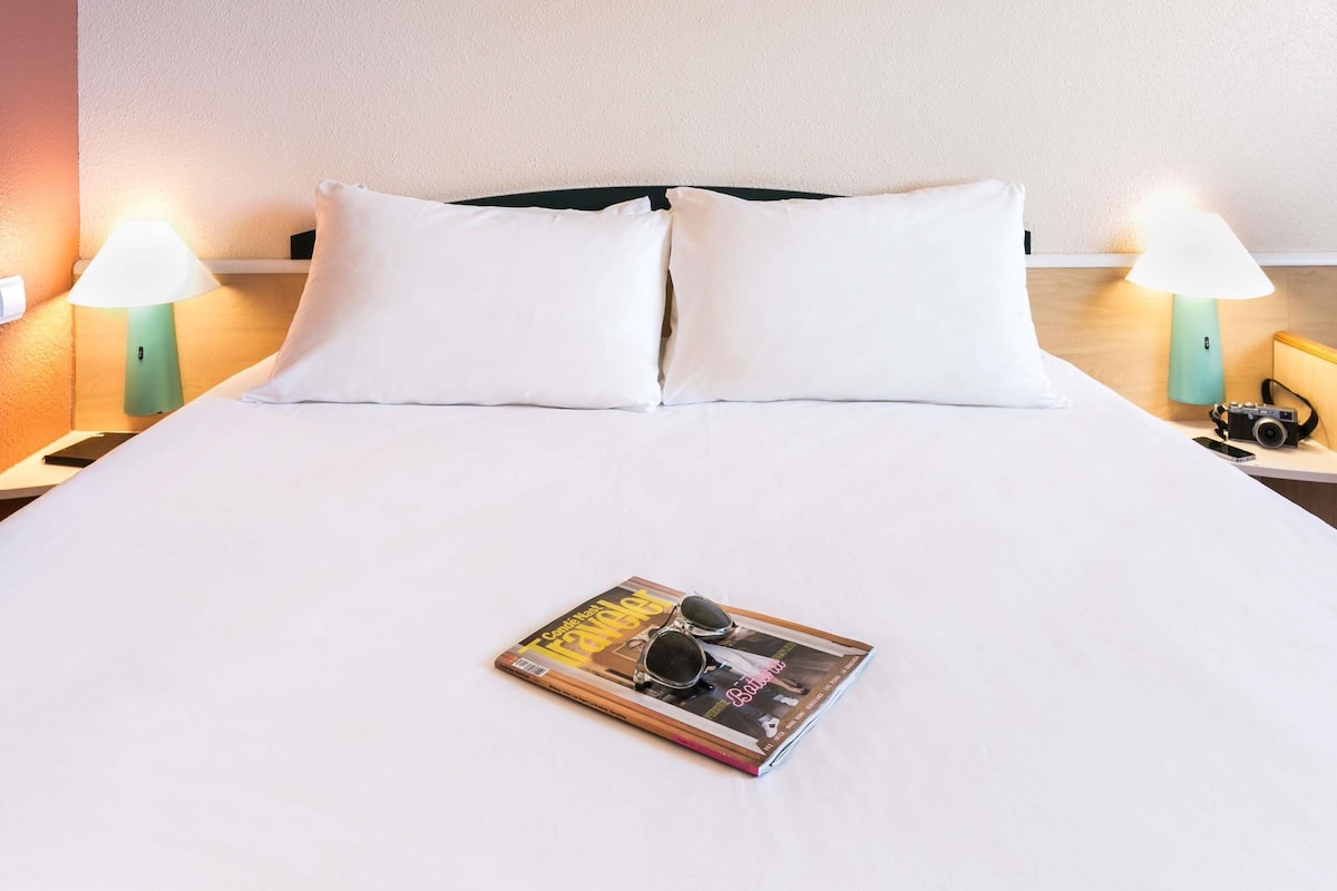 Kamer, 1 tweepersoonsbed | Bedden met traagschuimmatras, verduisterende gordijnen