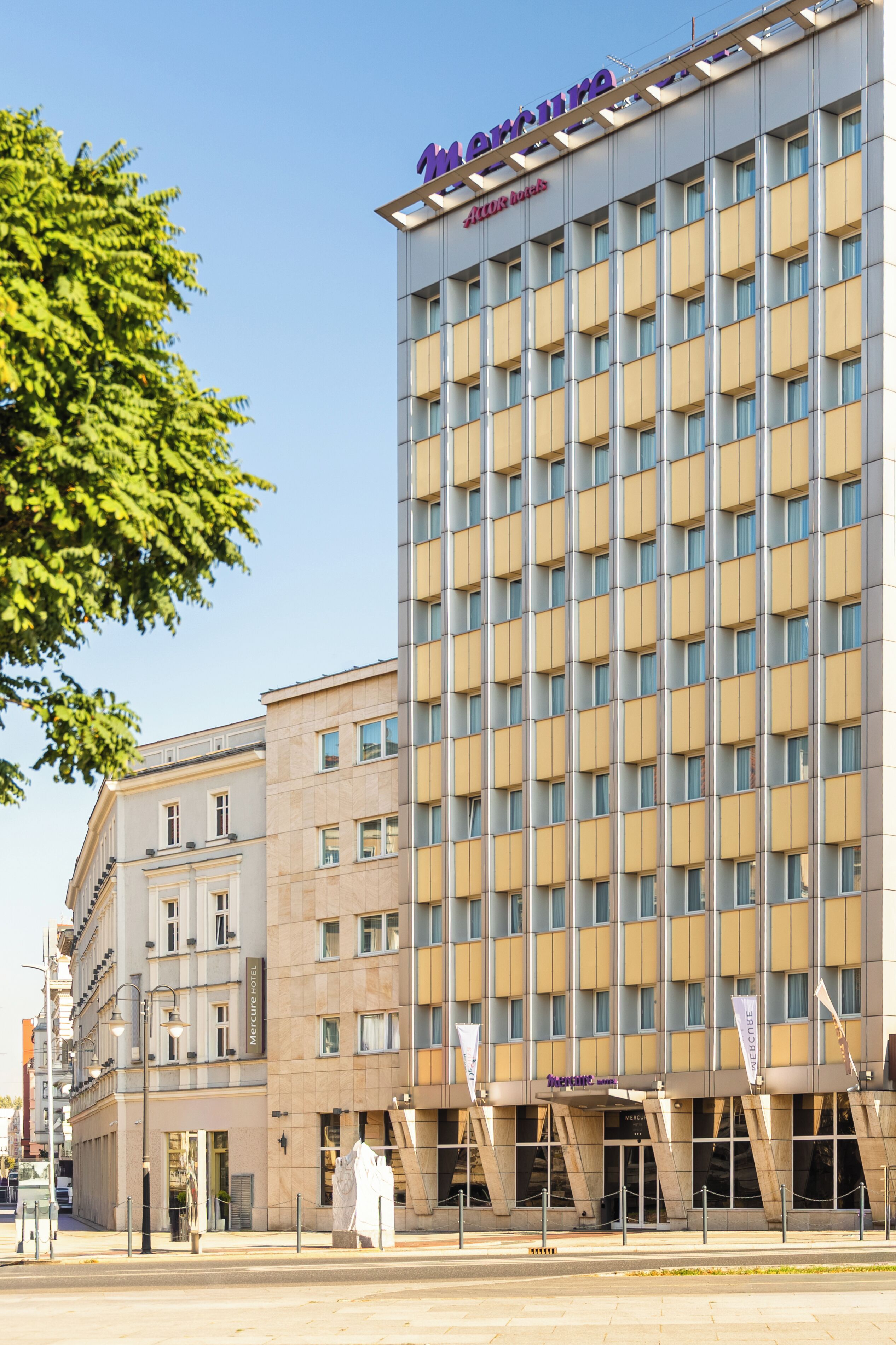 Voorkant van accommodatie