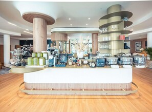 Daily buffet breakfast (EUR 22 per person)