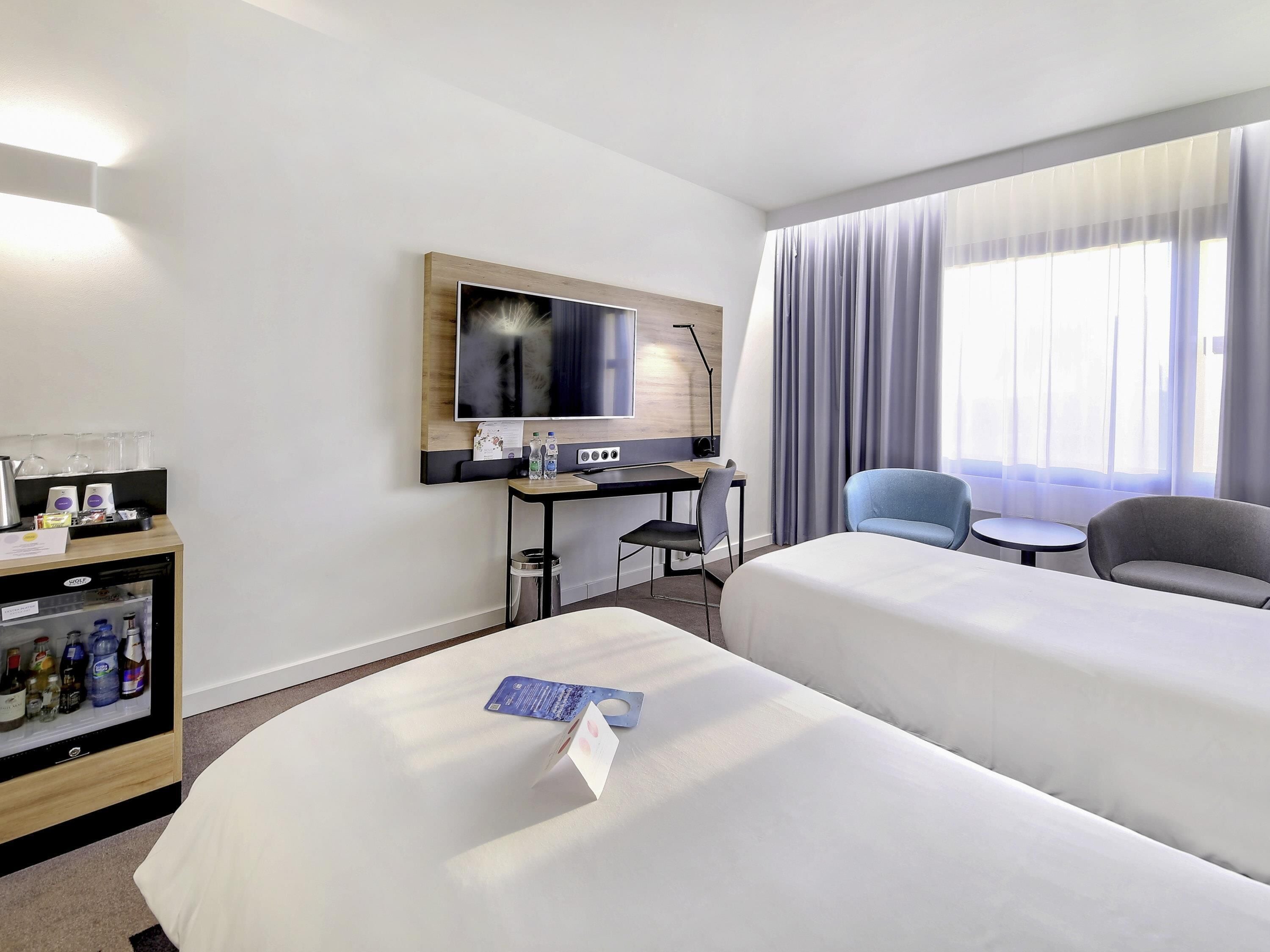 Superior-Zweibettzimmer, 2 Einzelbetten | Hochwertige Bettwaren, Minibar, Zimmersafe, Schreibtisch