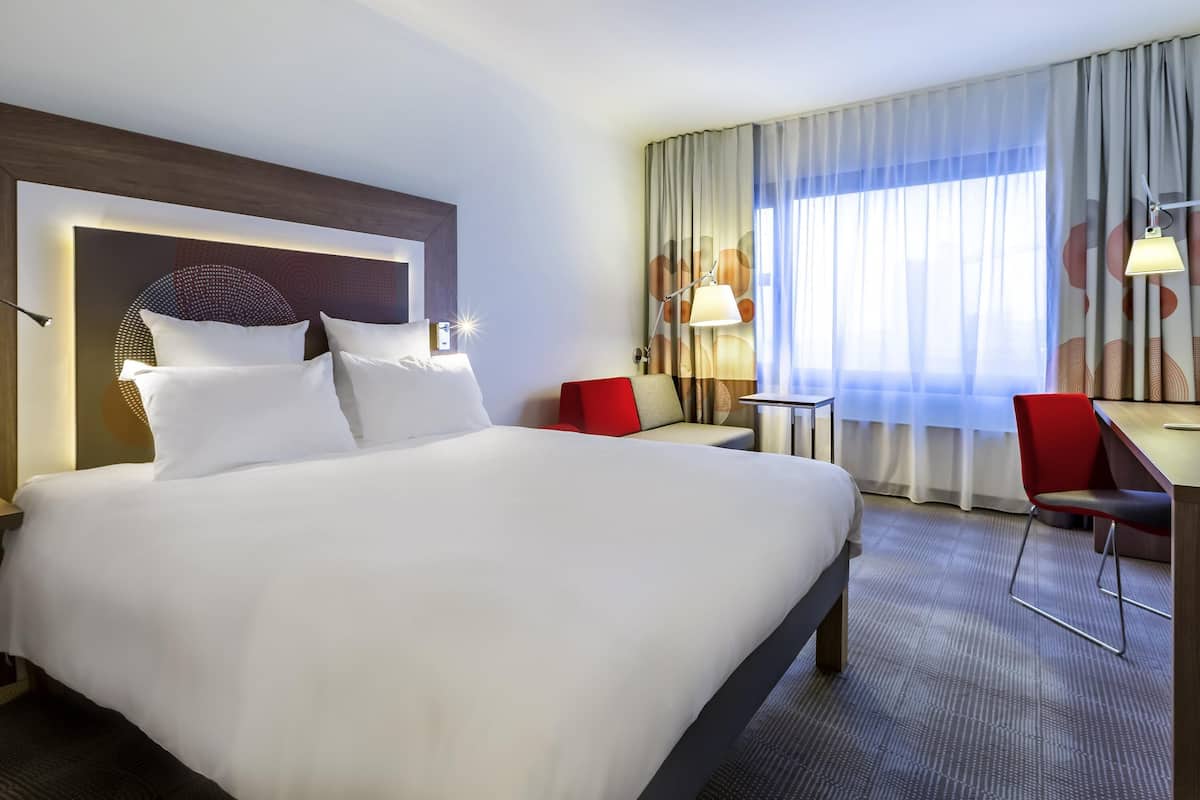 Ropa de cama de alta calidad y minibar