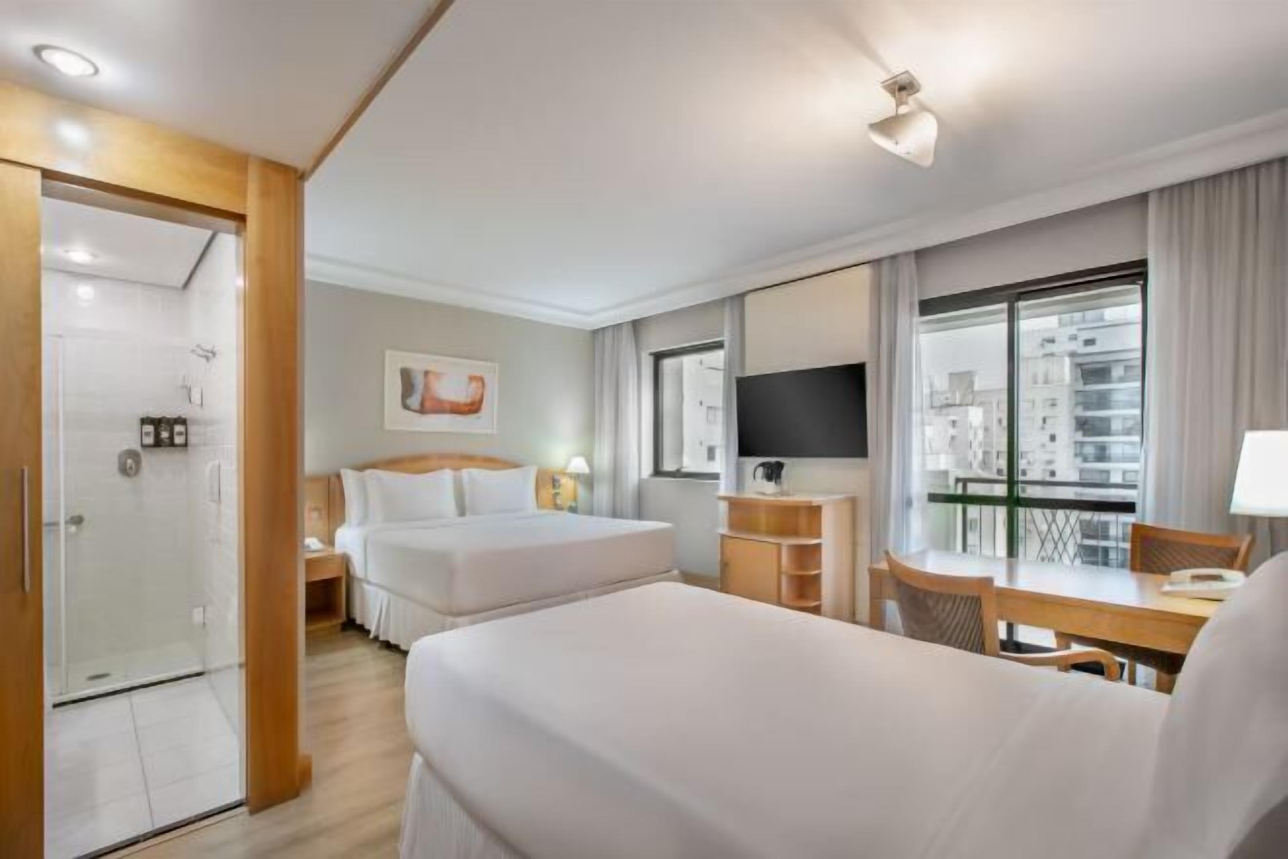 Minibar, in-room safe, desk, blackout drapes