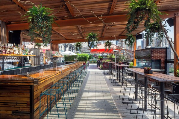 Rooftop bar