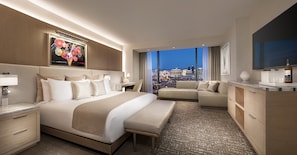 Premium bedding, pillow-top beds, in-room safe, blackout curtains - Palms Casino Resort (Las Vegas)