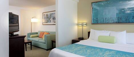 Suite, 1 King Bed with Sofa bed, Non Smoking