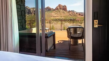 Chambre « Premier », 1 trÚs grand lit (Cliffs) | Terrasse/Patio