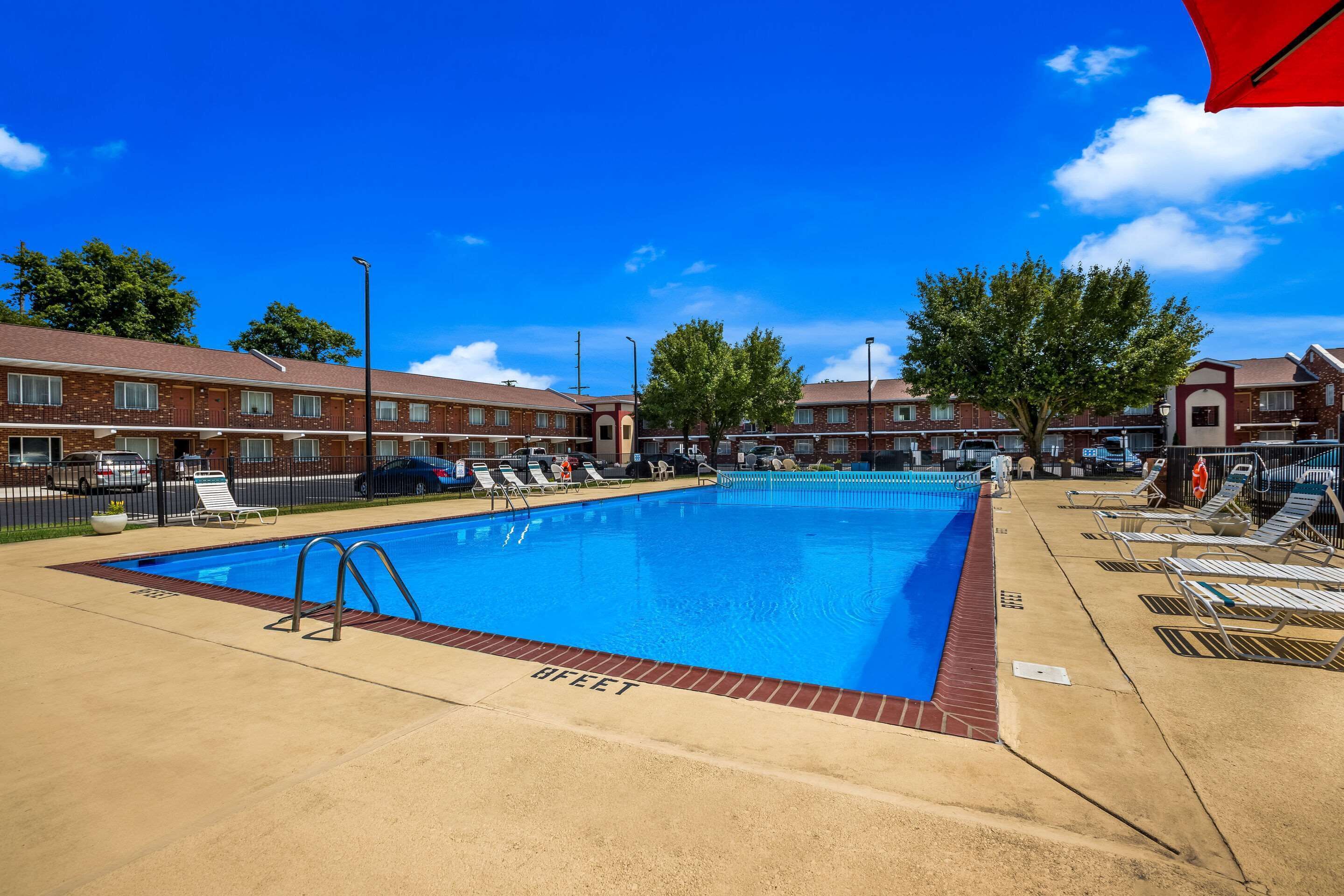 Seasonal outdoor pool
