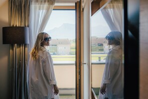 Kahden hengen deluxe-huone, vuoristonäköala | Näkymä puutarhaan