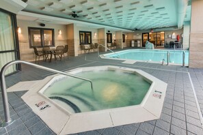 Indoor pool, outdoor pool