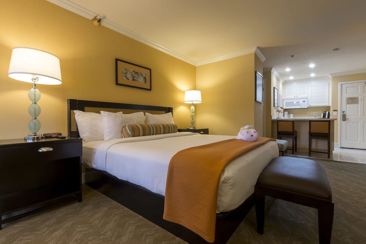 Premium bedding, iron/ironing board, free WiFi, bed sheets