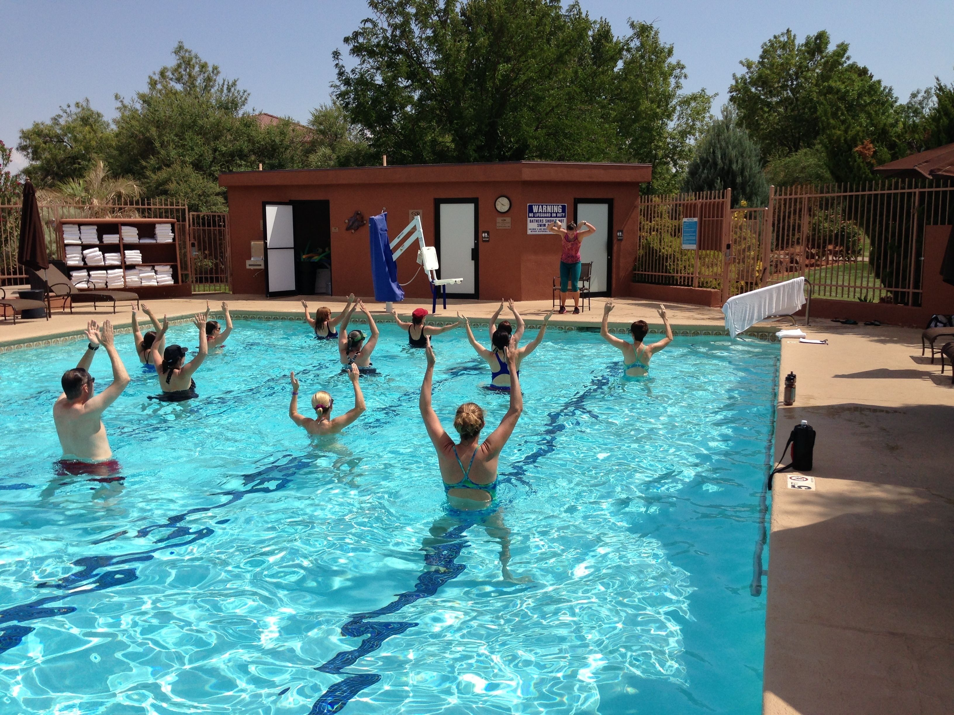 seasonal outdoor pool